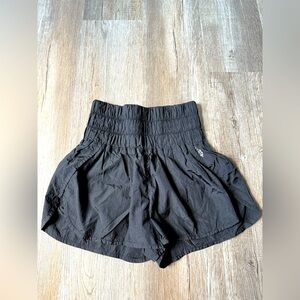 Free People Movement Athletic Running Shorts High Waist Black Size XS S